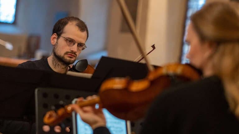 Konzertaufnahme des Programms ‚Meister des Kontrapunkts‘ in Aalen